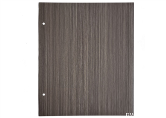 Rolo 0.50mm da folha de Grey Wood Color Pvc Decorative para a tampa do tampo da mesa do escritório