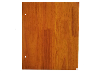 Folha de porta de membrana de PVC com acabamento fosco para decoração de superfície de móveis