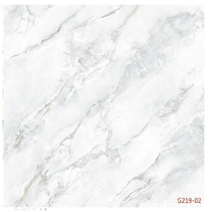 Durabilidade decorativa do filme 0.07mm-0.25mm do PVC do teste padrão de mármore branco boa