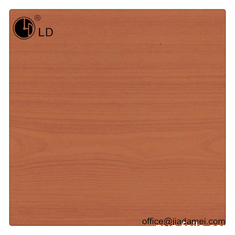 filme decorativo de madeira do PVC da cor de 0.16mm para a laminação da porta de WPC