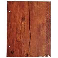 0.07 mm de espessura de madeira padrão PVC filme decorativo superfície plana de embalagem de rolo