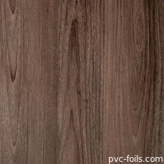 Rolo de folha de membrana de PVC de grãos de madeira de 350 microns para portas interiores de MDF