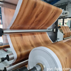 Folha de papel de madeira de PVC para decoração de móveis de interior