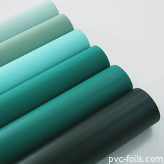 Folha de membrana de PVC super-mate em rolos para portas de armários de cozinha