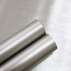 Filmes de laminação de PVC de design metálico para decoração de móveis interiores