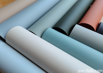 Super Matte Pantone Color PVC Film Decorativo Para Portas Internos