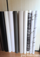 Filme decorativo de PVC com efeito de mármore para impressão a vácuo Largura total de impressão 1400 mm