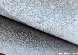 Filme de PVC de textura de cimento em relevo a vácuo para aplicações modernas de interiores