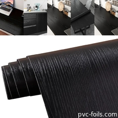 Película decorativa de PVC auto-aderente e à prova d'água para restauração de balcões de cozinha