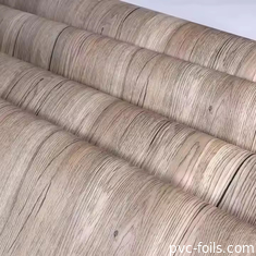 Super Matte Wood Grain PVC Furniture Lamination Film - Fácil de limpar e manter