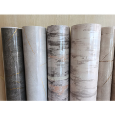 Filme decorativo de PVC com efeito de mármore para móveis, armários e painéis de parede