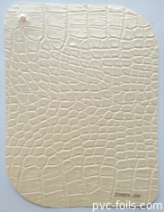 Folha decorativa autoaderente de PVC de textura de couro para cobrir móveis