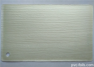 O carvalho pintado branco pesado grava a folha decorativa do PVC para a porta do banheiro