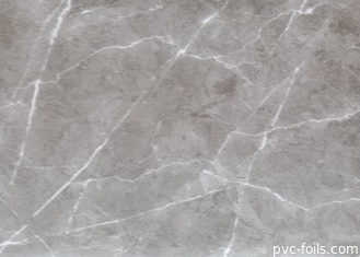 folha decorativa do PVC de 0.10mm para cobrir o projeto do mármore da mobília