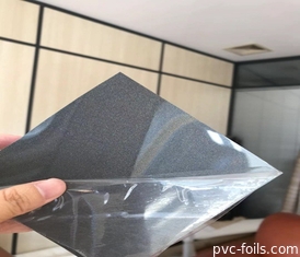 Folha decorativa do Pvc para o rolo da cor sólida 300m da pele da porta de armários