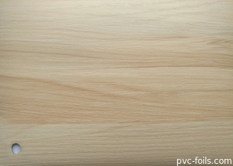 Folha de madeira do Pvc da membrana da grão para a decoração de superfície das portas do Mdf da forma