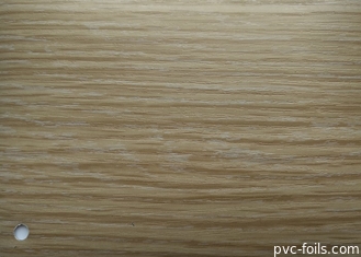folha da membrana do PVC de 0.50mm para a cor de madeira escura da decoração da superfície da mobília