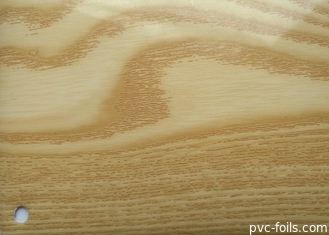 Película interna de PVC de cor de madeira personalizada 0,20 mm para decoração de painel de parede e teto