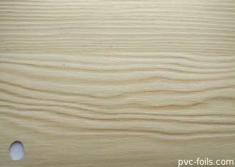 teste padrão decorativo da grão da madeira da espessura da folha 0.50mm do PVC do resíduo metálico