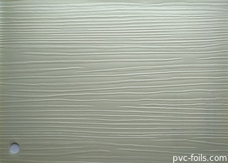 Película decorativa de PVC com relevo resistente a manchas para estandes de exposição