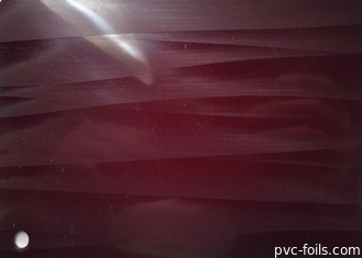 Envoltório puro do filme da mobília do PVC do colchão para o efeito do resíduo metálico 3D do quadro