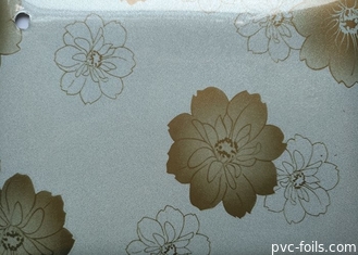 A flor brilhante imprimiu fornecedores autoadesivos do filme do Pvc para a porta de armário