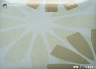 Filme de alto brilho autoadesivo do PVC de Oilproof para a laminação de folha