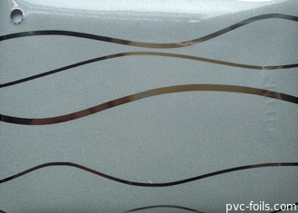 Filme de alto brilho do PVC da espessura à prova de fogo de 0.20mm para a laminação de folha acrílica