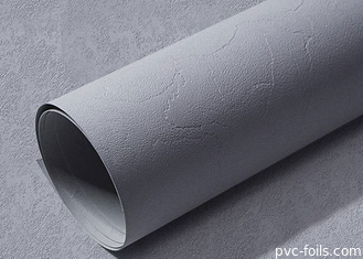O Pvc laminou a parede decorativa da casa da cozinha da folha da mobília da folha do cimento
