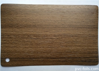 Matte Wood Pvc Laminated Foil para Pvc Menbrane da mobília