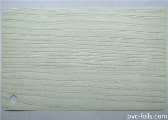 As portas de armário brancas da cozinha da folha da membrana do PVC 3D gravaram profundamente