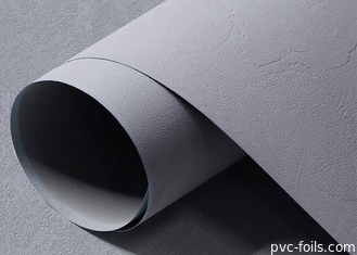 Folha decorativa do PVC da imprensa da membrana da mobília para armários das bancadas