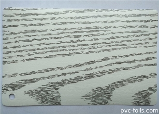 A folha decorativa do PVC da imprensa do vácuo para armários de cozinha cobriu a madeira