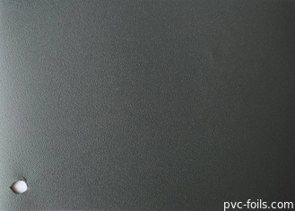 A folha preta da mobília do PVC de Matte Finish da cor risca resistente