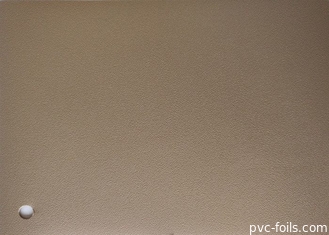 Cor sólida de Brown que grava manutenção da folha da mobília do PVC a baixa