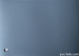 Folha decorativa do PVC de Matte Finish da cor sólida azul para cobrir a mobília
