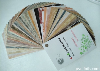 Filme decorativo do PVC do efeito de mármore feito sob encomenda para o envolvimento do peitoril da janela