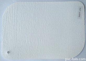 Folha da membrana do PVC da mobília para o branco contínuo das portas de armário do MDF