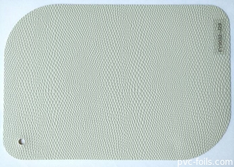 A cor branca gravou a folha decorativa do PVC para fachadas da mobília