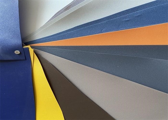 filme decorativo do PVC da espessura de 0.10mm para a cor contínua das portas da membrana da cozinha