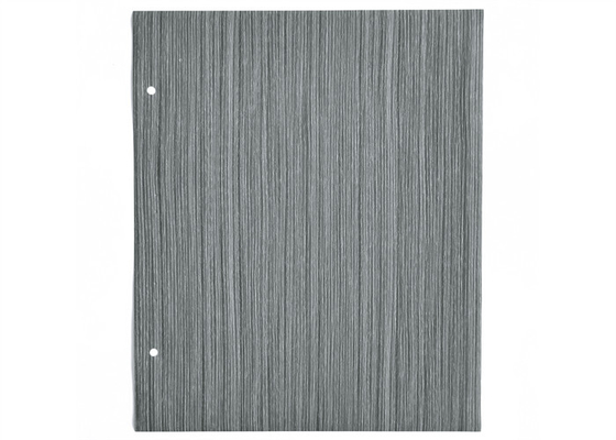 Filme decorativo flexível do PVC da grão da madeira 2D para a laminação lisa