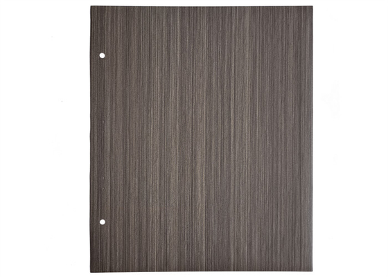 Rolo 0.50mm da folha de Grey Wood Color Pvc Decorative para a tampa do tampo da mesa do escritório