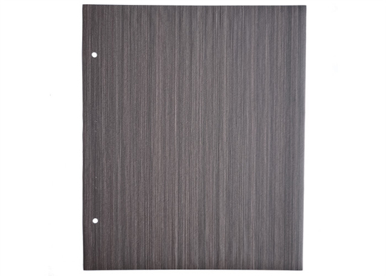 Rolo 0.50mm da folha de Grey Wood Color Pvc Decorative para a tampa do tampo da mesa do escritório