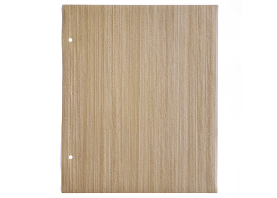 O filme decorativo escovado Formable do PVC de Grey Wood Color para a tevê está
