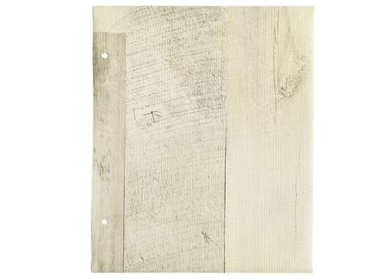 Folha da mobília do PVC do resíduo metálico da resistência térmica para a decoração de superfície interior