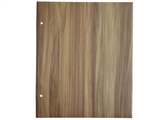 Folha decorativa de PVC de cor de madeira de carvalho dourada 1420 mm de largura