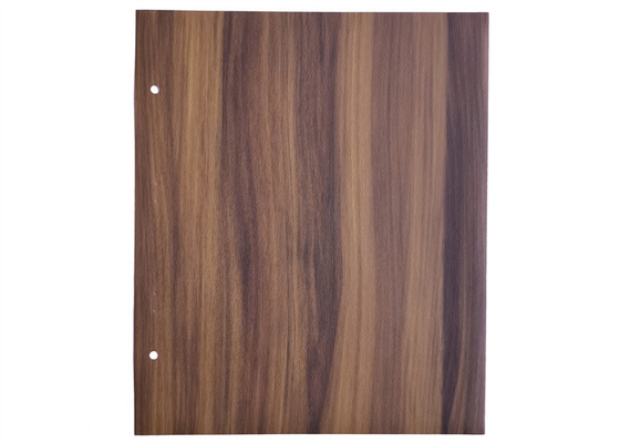 Folha decorativa de PVC de cor de madeira de carvalho dourada 1420 mm de largura