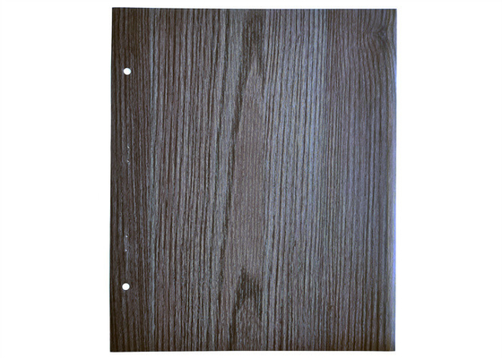 Folha decorativa de PVC cor de madeira de maçã personalizada para portas de membrana a vácuo