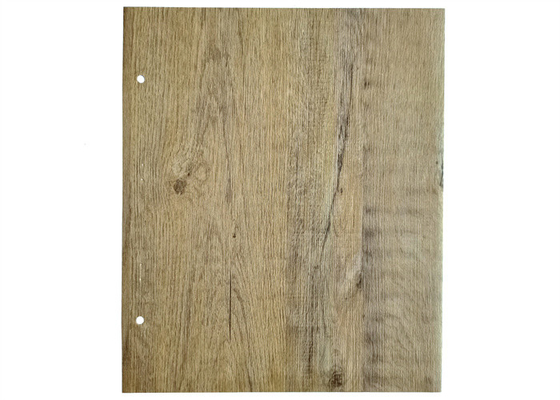 Folha de madeira de PVC resistente a arranhões para superfície decorativa interna