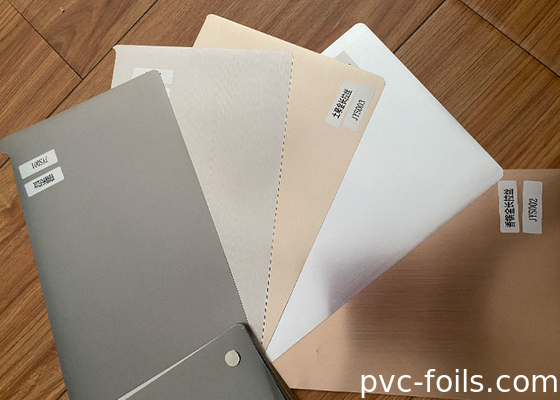 Do projeto de prata da escova de ROHS filme decorativo do PVC para o painel do aparelho eletrodoméstico
